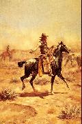 Charles M Russell Through the Alkali Spain oil painting reproduction